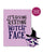 Halloween Witch Face Greeting Card w/Sticker