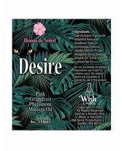 Desire Pheromone Massage Oil - 4 Oz