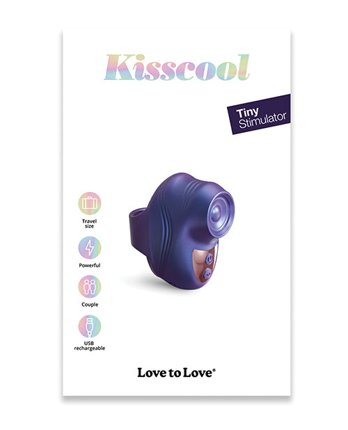 Love to Love Kisscool Tapping Finger Vibe - Midnight Indigo