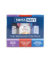 NO ETA Swiss Navy Weekend Fun Pack of 3 - 1 oz