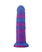 Nobu Rainbow 8' Dildo w/Suction Cup - Cosmic