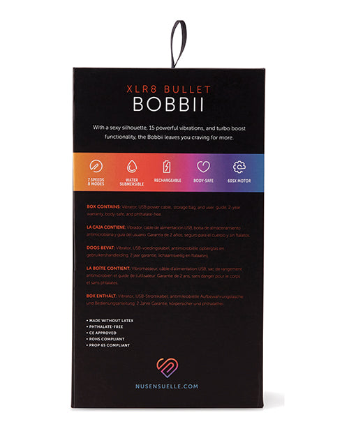 Sensuelle Bobbii Flexible Vibe Xlr8 Turbo Boost