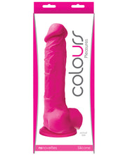 Colours Pleasures Silicone Dildo W/suction Cup