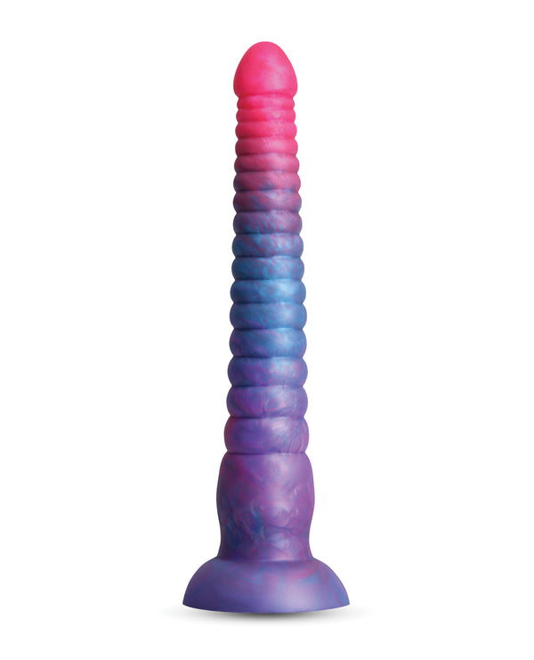 Colours Stacked 9' Dildo - Pink/Blue