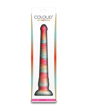 Colours Stacked 12' Dildo - Red/Gold
