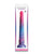 Colours Stacked 12' Dildo - Pink/Blue