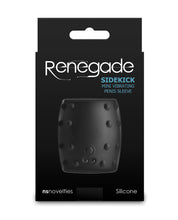 Renegade Sidekick Mini Vibrating Penis Sleeve - Black