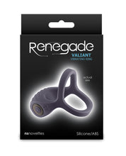 Renegade Valiant Vibrating Cock Ring - Gray