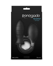 Renegade Inflataplay Inflatable Anal Plug - Black