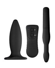 My 1st Anal Explorer Kit Vibrating Butt Plug And Please