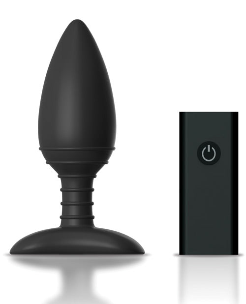 Nexus Ace Remote Control Butt Plug Large - Black