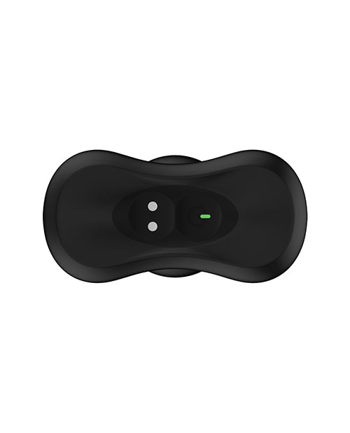 Nexus Bolster Butt Plug  w/Inflatable Tip - Black