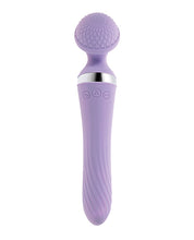 Playboy Pleasure Vibrato Wand Vibrator - Lilac