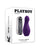 Playboy Pleasure The Jet Set Vibrator - Acai/Silver