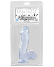 'Basix Rubber Works 6.5'' Dong W/suction Cup'