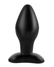 Anal Fantasy Collection Large Silicone Plug - Black