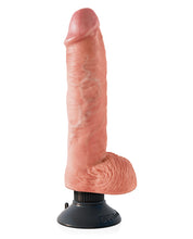 'King Cock 10'' Vibrating Cock W/balls'