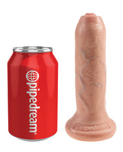 'King Cock 6'' Uncut Dildo'