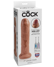 'King Cock 7'' Uncut Dildo'