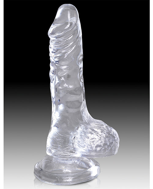 King Cock Clear Cock W/balls