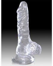 King Cock Clear Cock W/balls