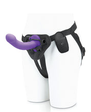 Pegasus 6' Rechargeable Curved Peg w/Adjustable Harness & Remote Set - Purple