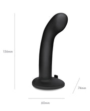 Pegasus 6' Rechargeable P-Spot G-Spot Peg w/Adjustable Harness & Remote Set - Black