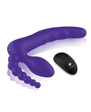 Pegasus 7' Strapless Strap On w/Remote - Purple