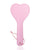 Plesur Heart Shaped PVC Paddle - Pink