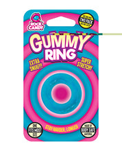 Rock Candy Gummy Ring - Blue