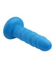 Rock Candy Suga Daddy Silicone Dildo - Blue