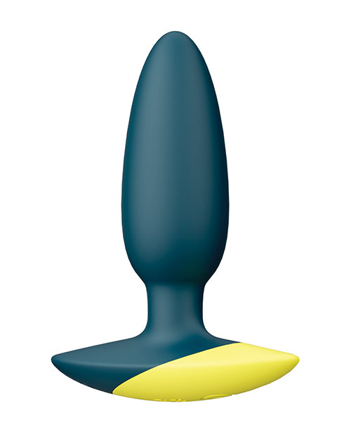 Romp Bass Vibrating Anal Plug - Teal