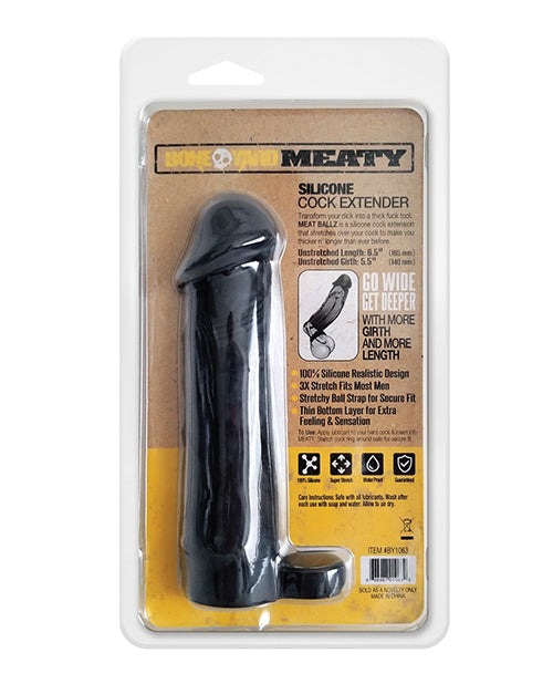 Boneyard The Man Sizer 3X Stretch Silicone Extender - Black