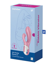 Satisfyer Air Pump Bunny 2 - Light Red