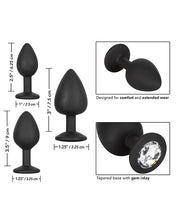 Silicone Gem Anal Kit - Black