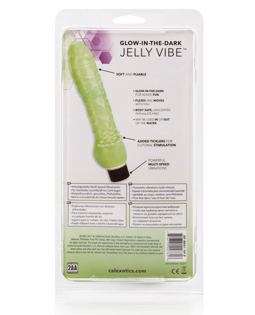 Glow In The Dark 7' Jelly Penis Vibe