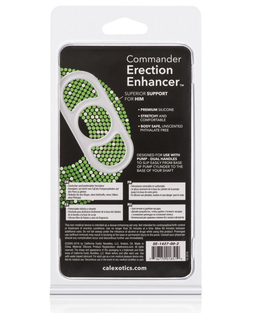 Commander Erection Enhancer - White