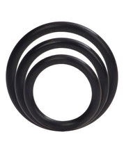 Silicone Support Rings - Black