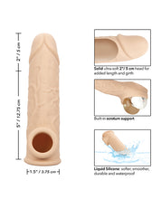 Performance Maxx Life-Like 7' Penis Extension - Ivory