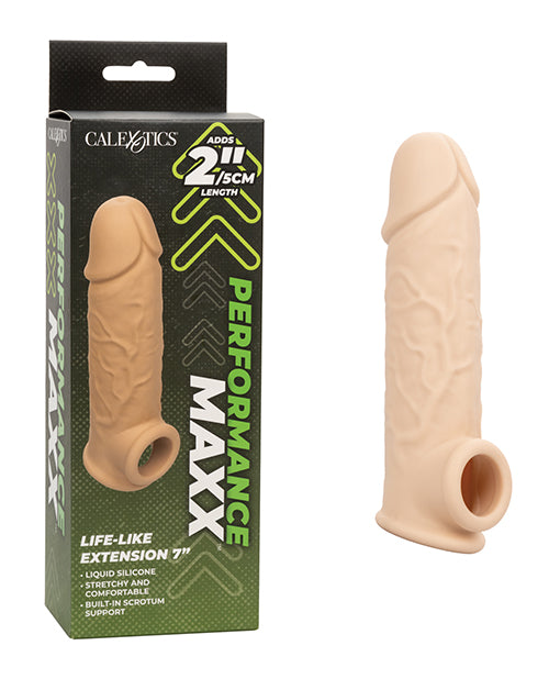 Performance Maxx Life-Like 7' Penis Extension - Ivory