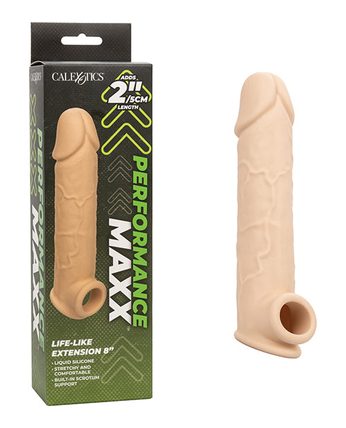 Performance Maxx Life-Like 8' Penis Extension - Ivory