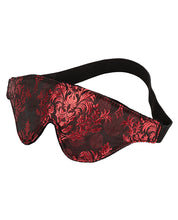 Scandal Black Out Eyemask - Black/Red