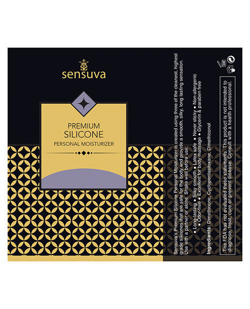 Sensuva Premium Silicone Personal Moisturizer - 1.93 oz