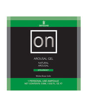 ON For Her Arousal Gel Single Use Packet - 6 ml Spearmint