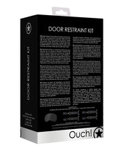 Shots Ouch Door Restraint Kit - Black