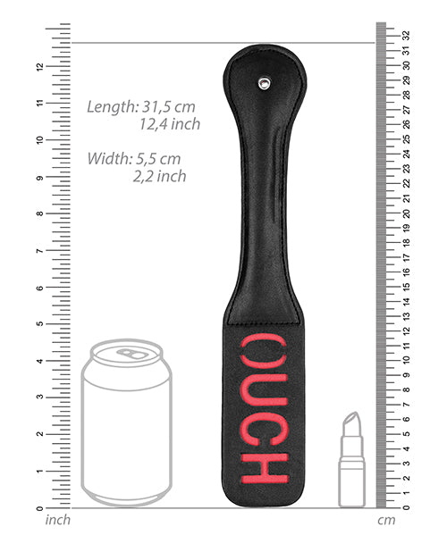 Shots Ouch Ouch Paddle - Black