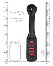 Shots Ouch XOXO Paddle - Black