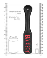 Shots Ouch Bad Boy Paddle - Black