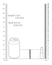 Shots Ouch 9mm Urethral Sounding Metal Plug