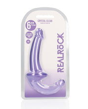 Shots Realrock Crystal Clear 6' Strapless Strap-on